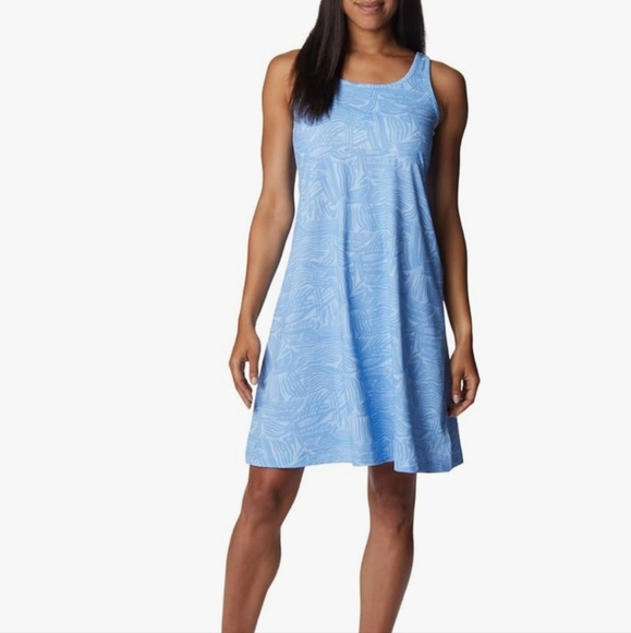 Columbia PFG Freezer 111 Dress Omni-Freeze Zero Size Small Sweat Activated Cooli - Picture 7 of 11